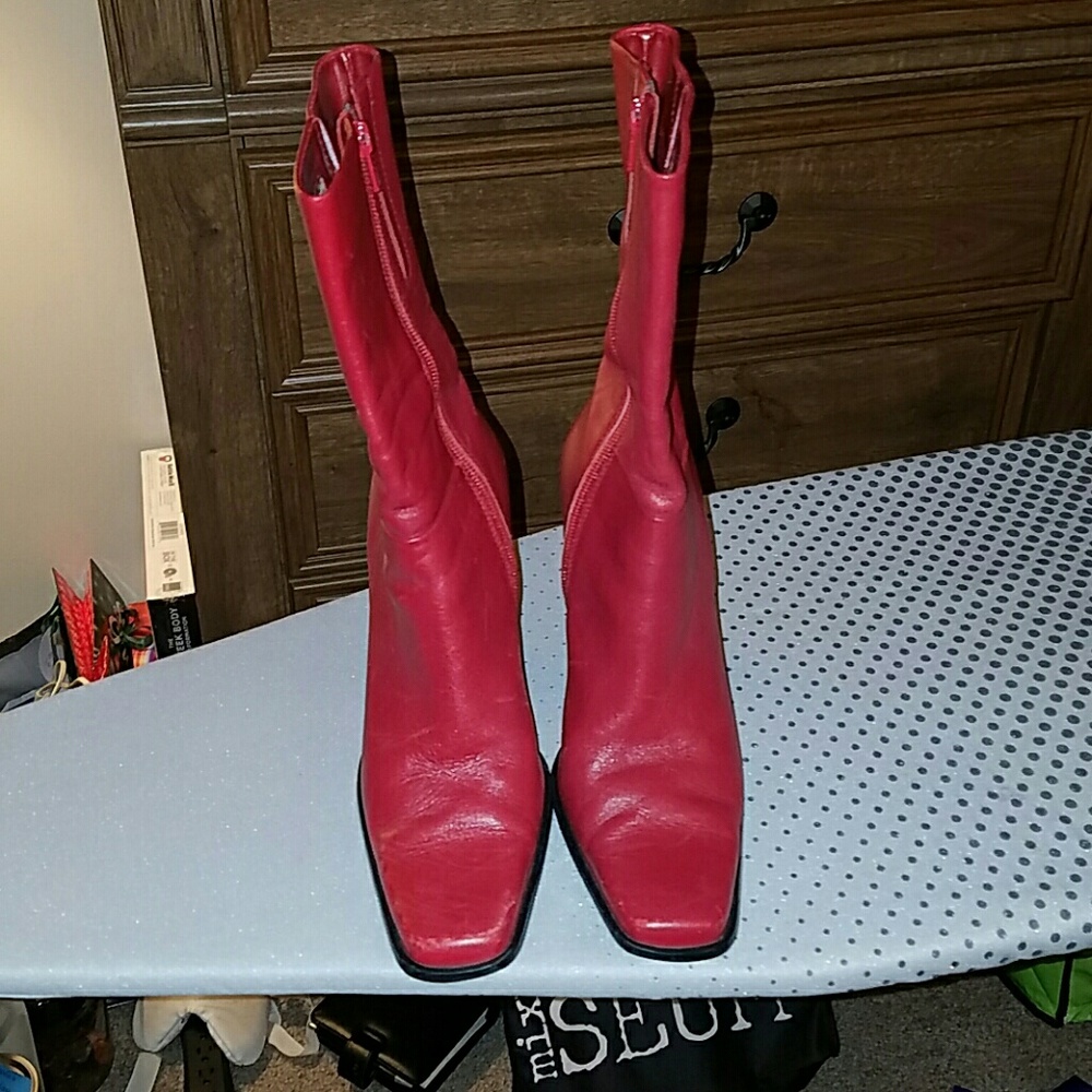 Red boots