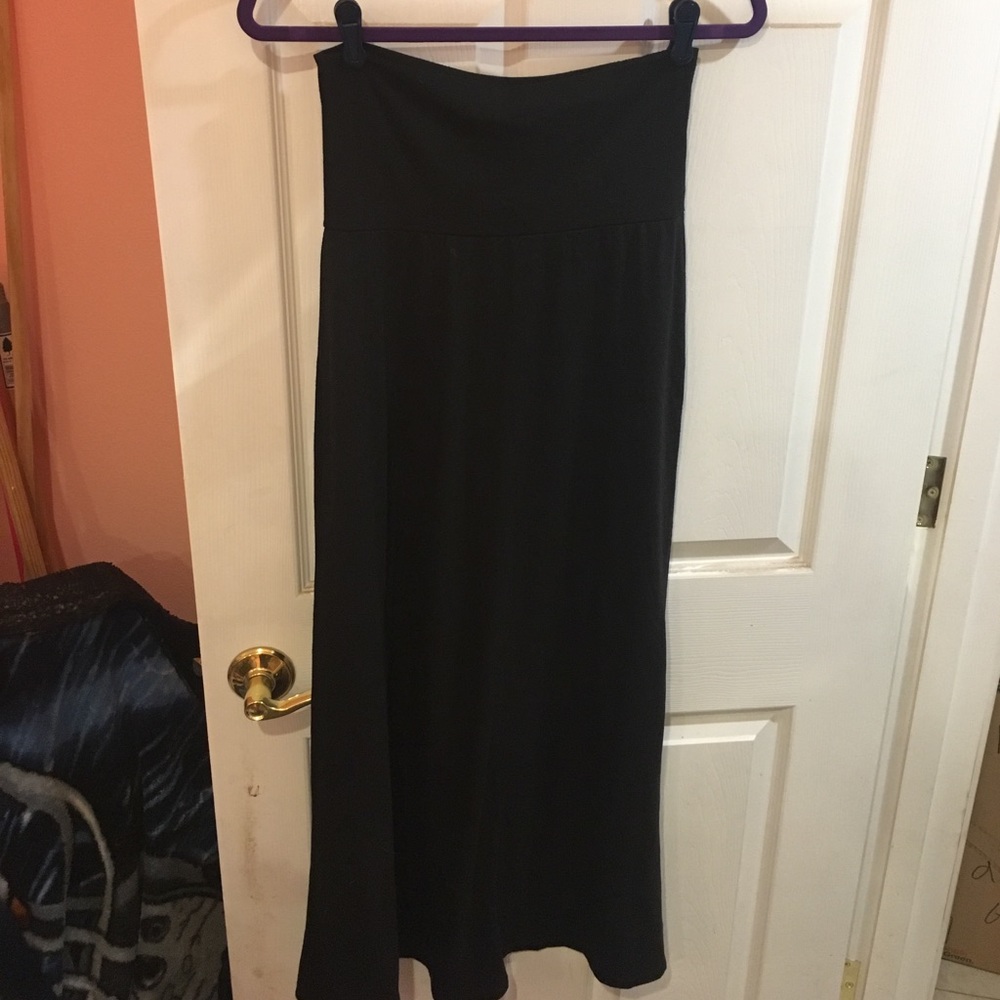 Black Maxi Skirt