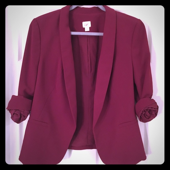 LOFT Jackets & Blazers - Maroon Blazer