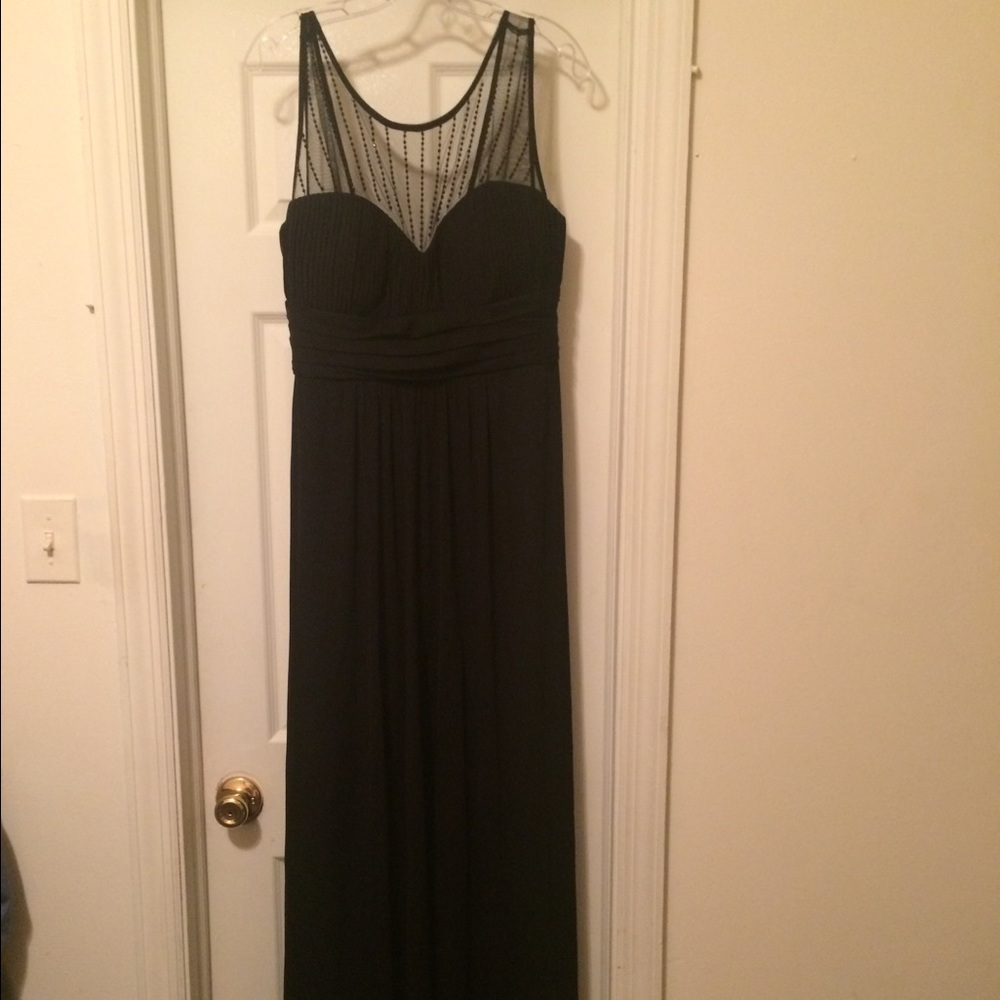 Black formal gown