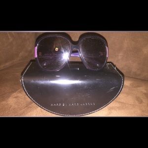 Marc Jacobs purple sunglasses
