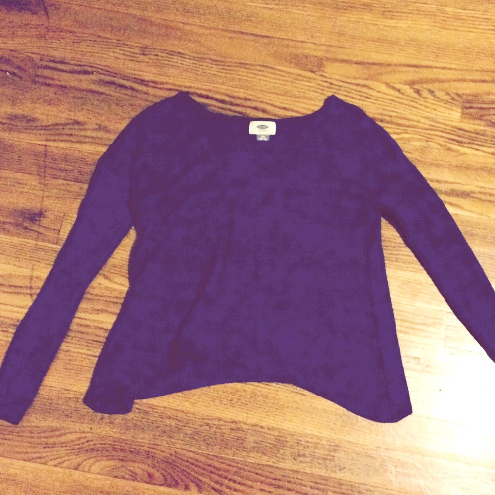 Long sleeve crop top