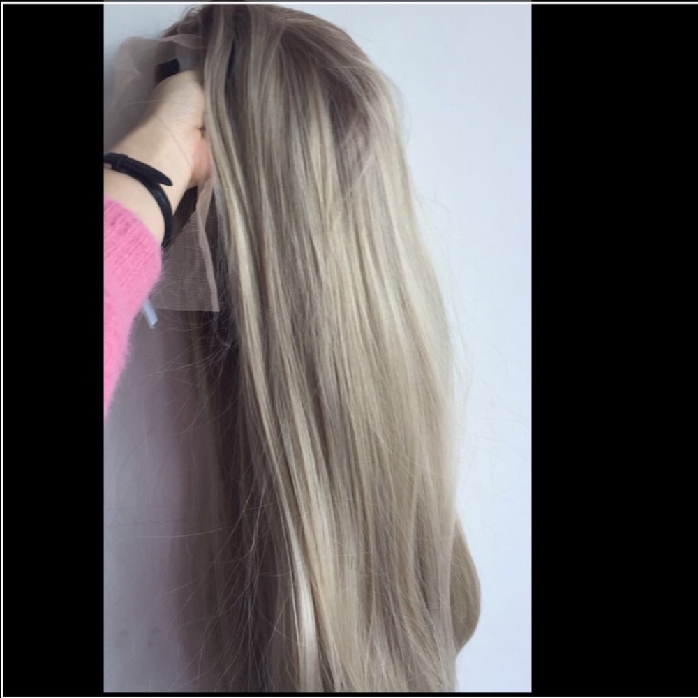 Swiss lace front wig