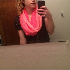 Coral Ombré Scarf