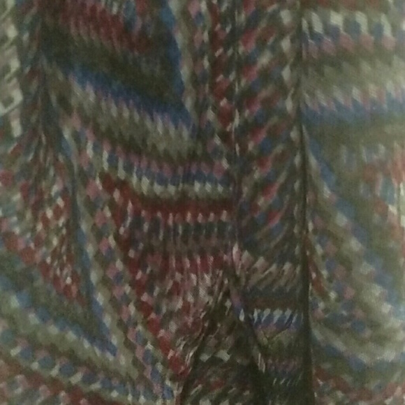 Multicolored Infinity Scarf - Picture 3 of 3