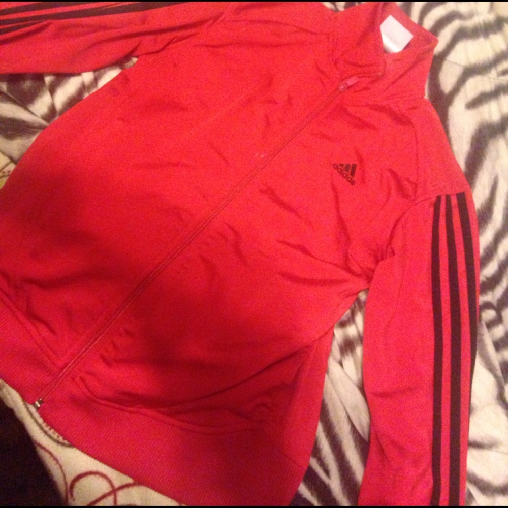 Adiddas zip up sweater