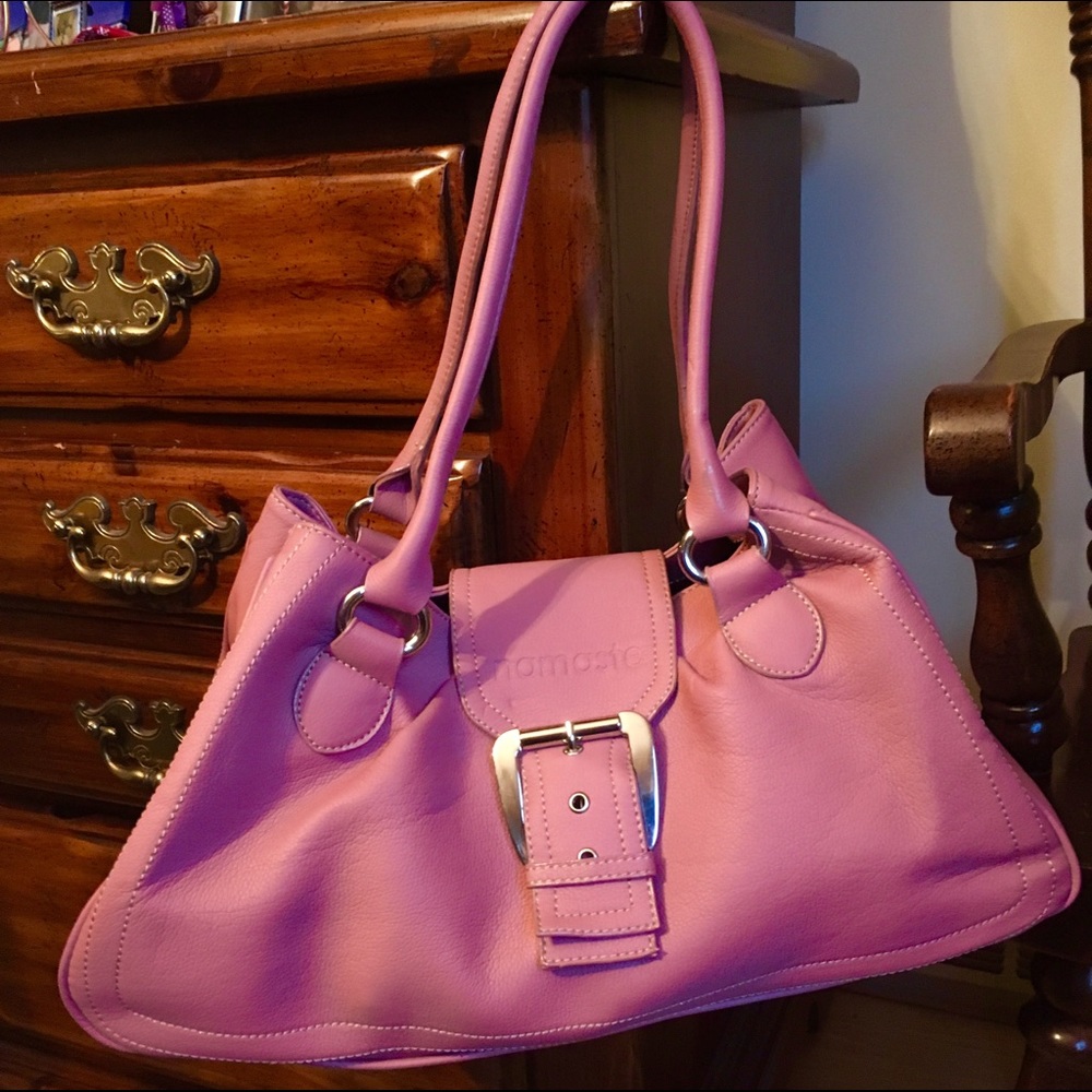 Namaste vegan leather handbag
