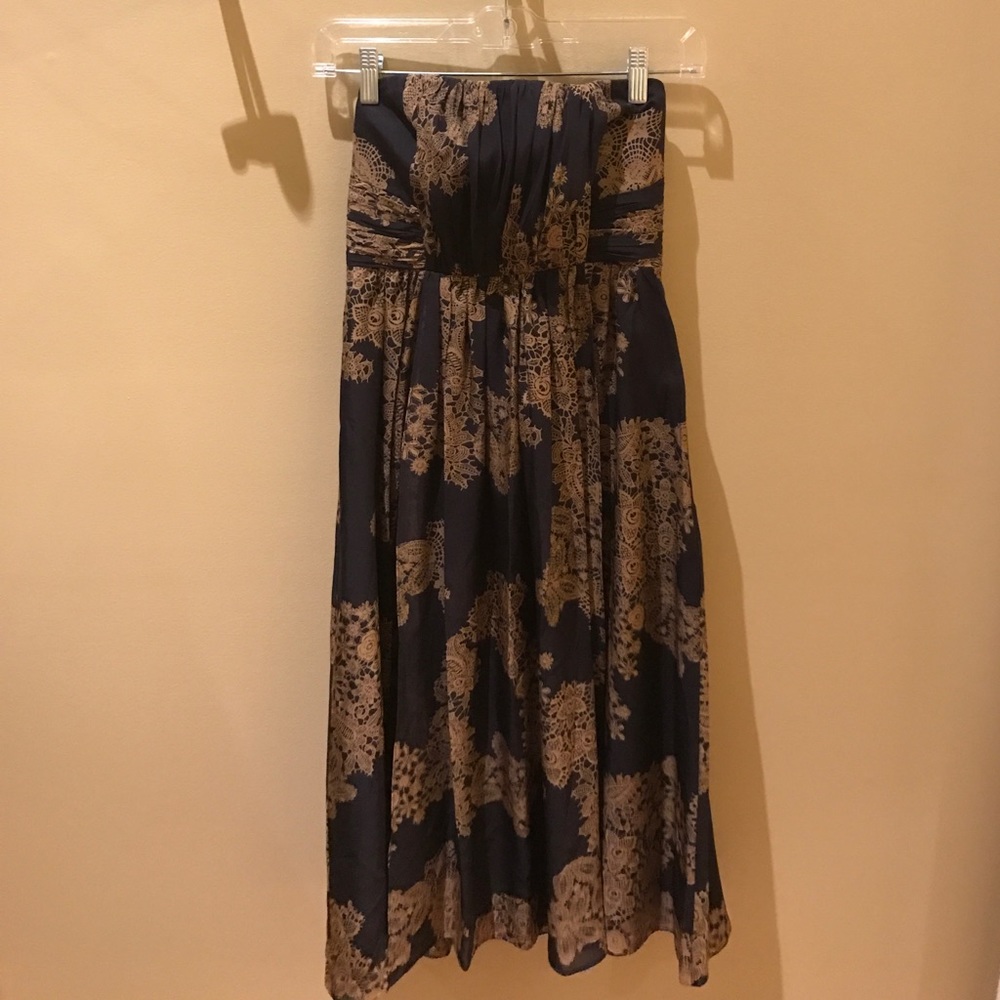 Tibi Strapless Dress