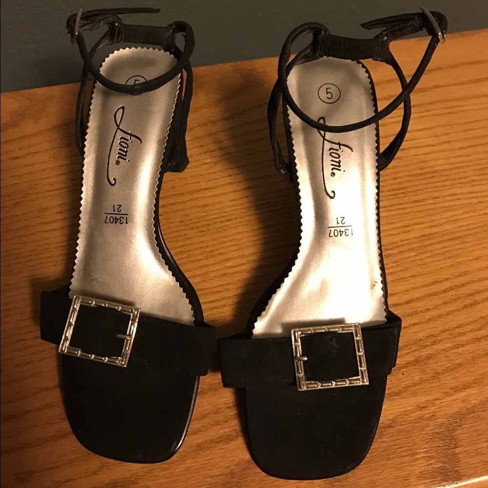 Black heels