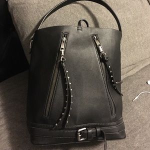 Zara Bucket Bag With Zips