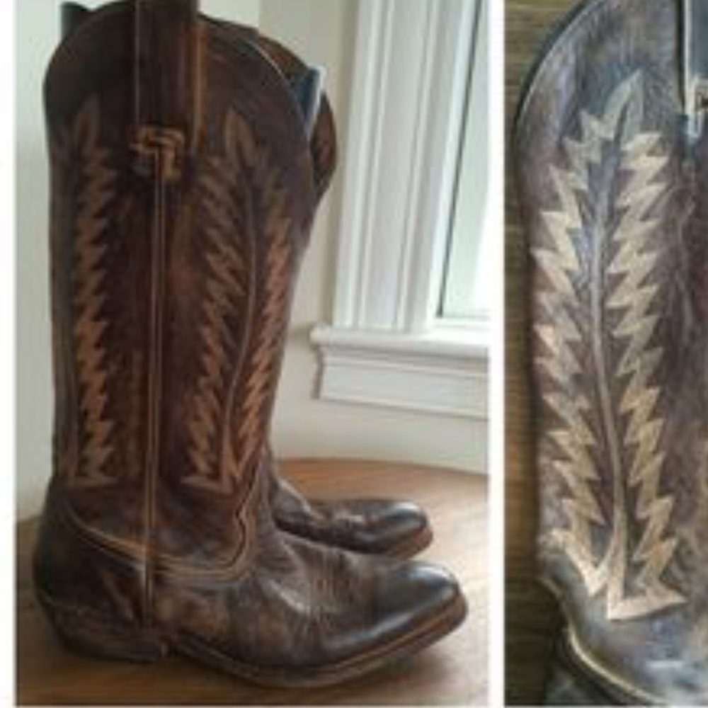 Oak tree Amargosa boots size 9.