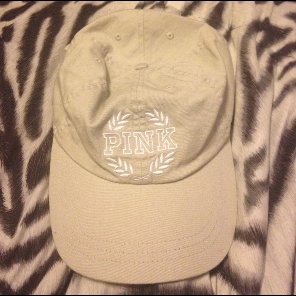 A pink tan hat