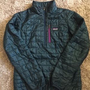 womens nano puff pullover