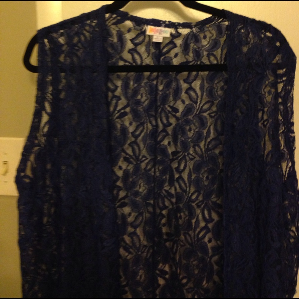 GUC Lularoe Joy vest size L