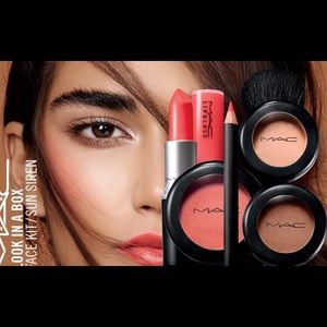 OBO)Mac Lipstick& Lip Pencil& Blush + Free Shadow