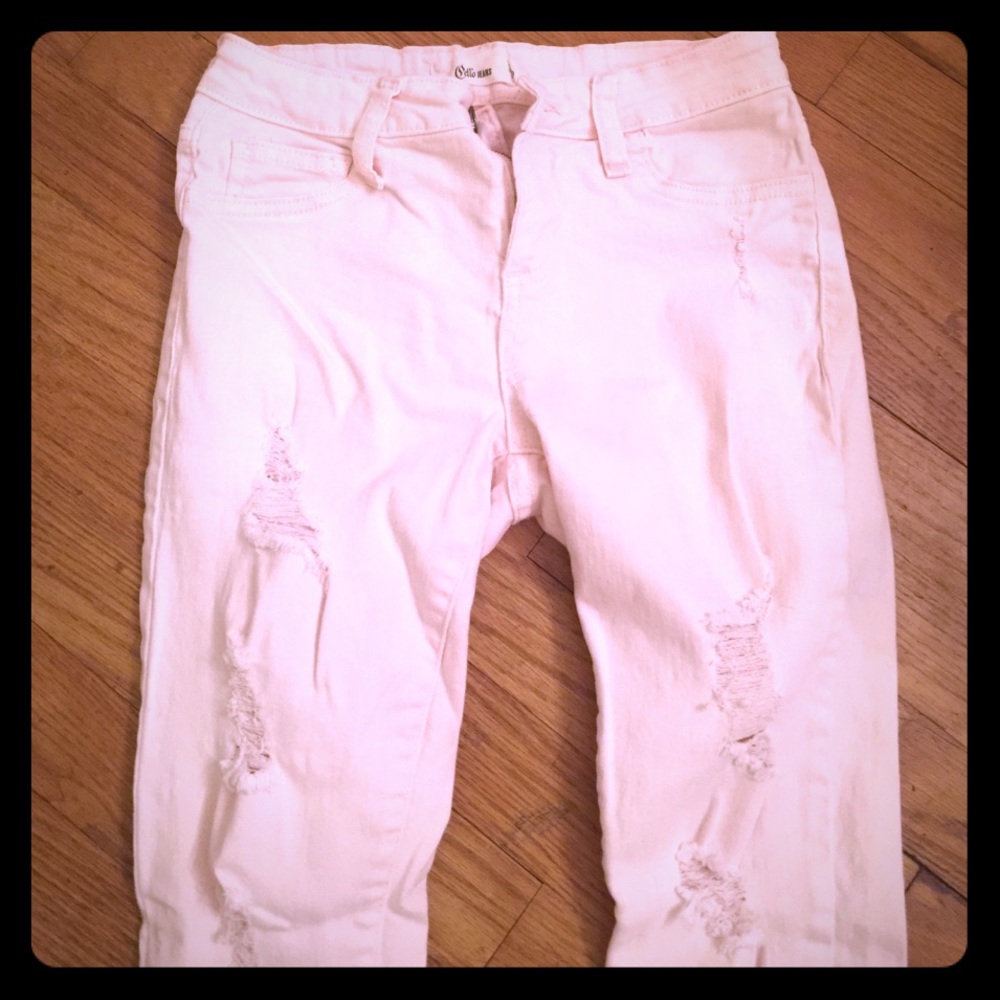 💕Light pink skinny jeans💕