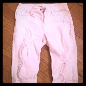 💕Light pink skinny jeans💕
