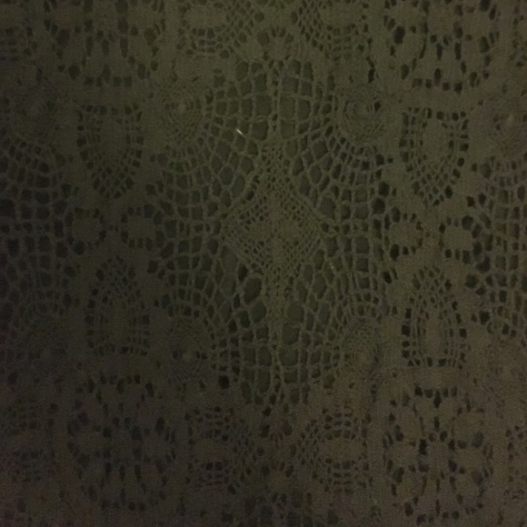 JCrew Lace-Front Tee in Long Sleeve - Picture 2 of 3