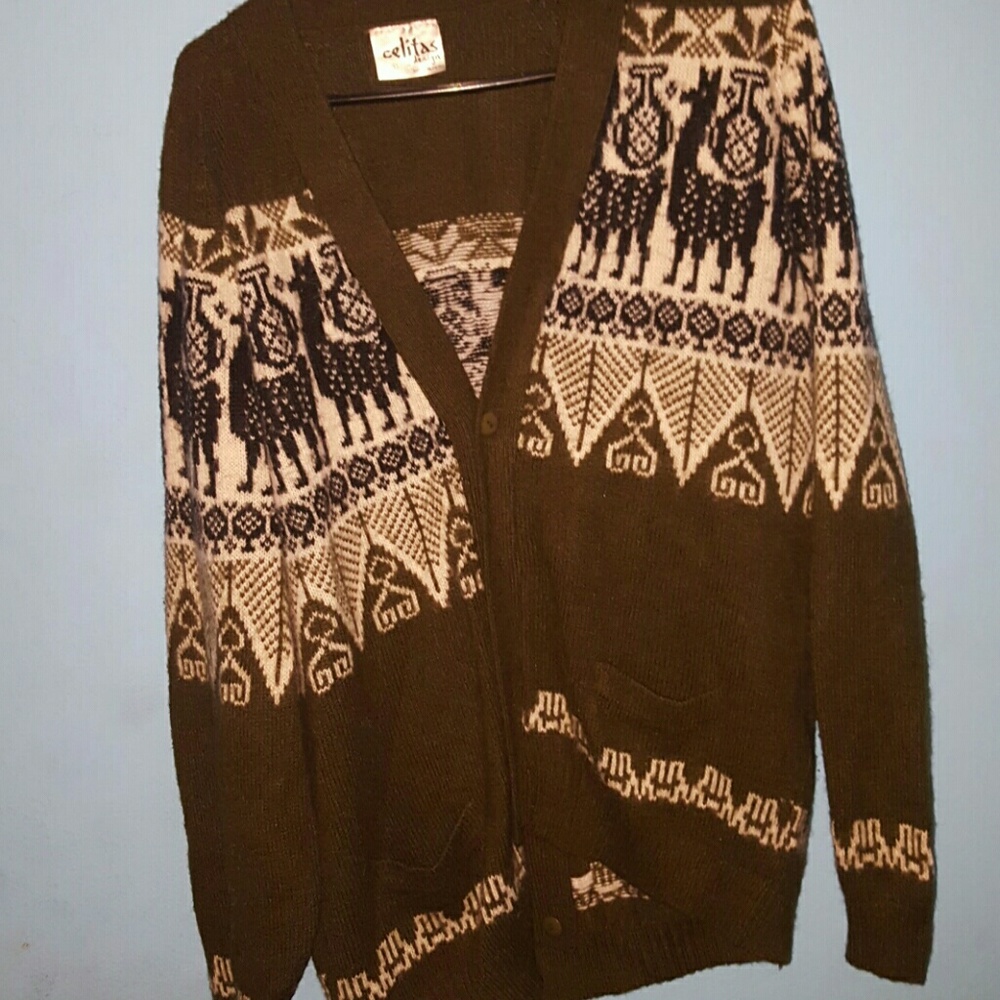 Alpaca Wool Cardigan