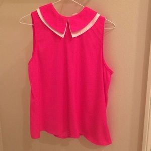 Hot pink top