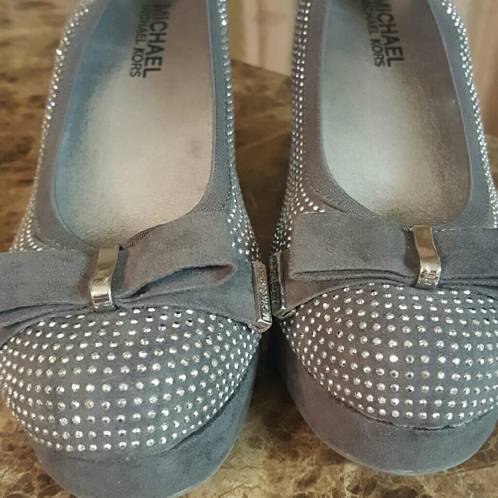 MK Studded wedges. All offers considered.