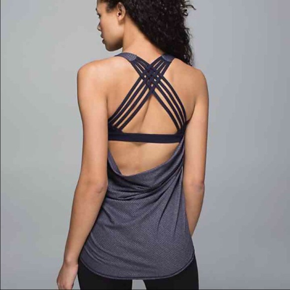 ‼️SOLD‼️Lululemon Wild Tank Navy