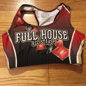 Cheer sports bra  top