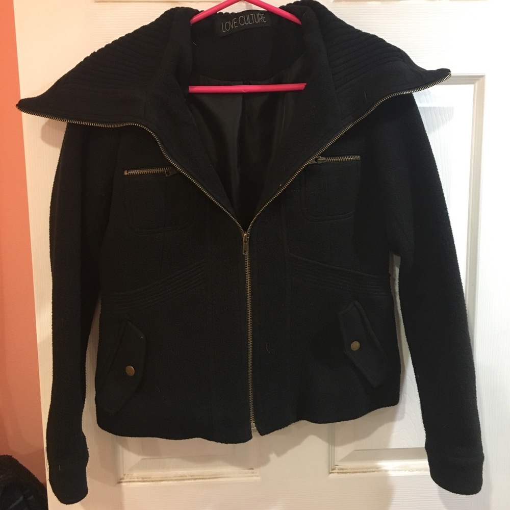 Black Fleece Jacket