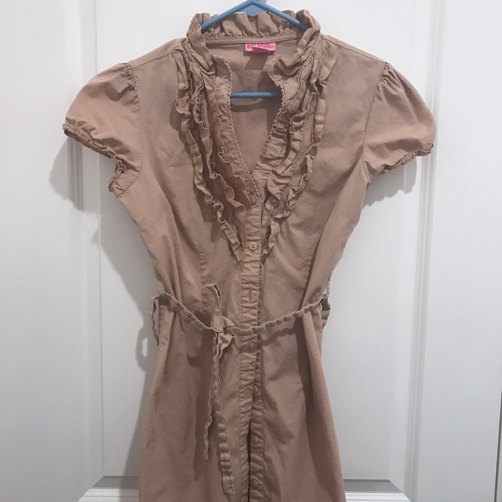Tan dress