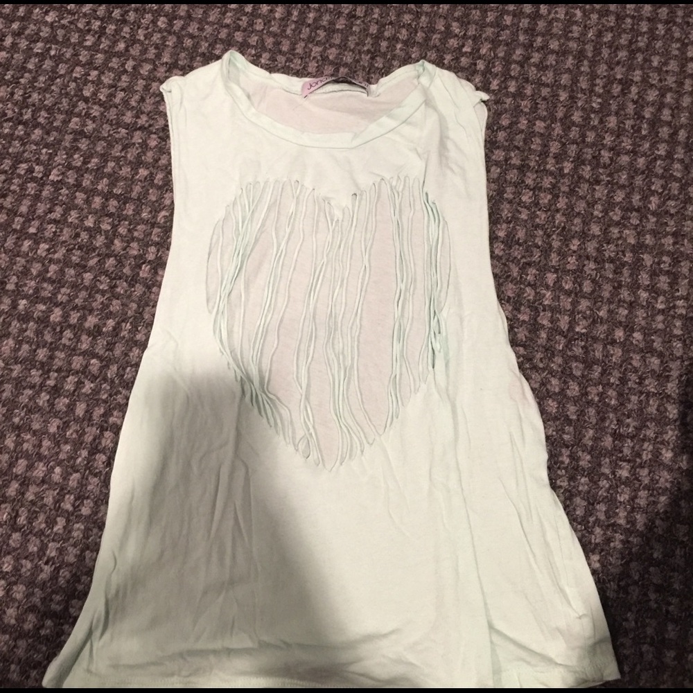 Jonathan Saint mint heart tank