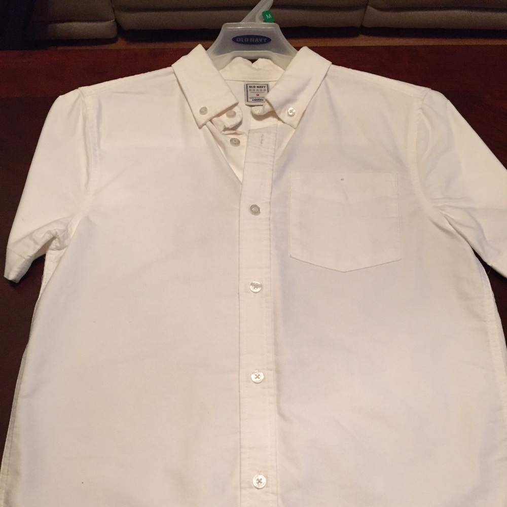 OLD NAVY BOYS UNIFORM OXFORD SHIRT
