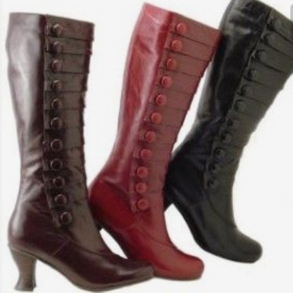 Red Miz Mooz Astor knee high boots