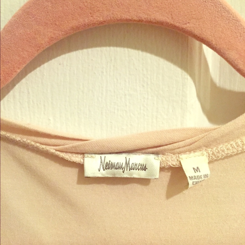 Blush pink Neiman Marcus tank top
