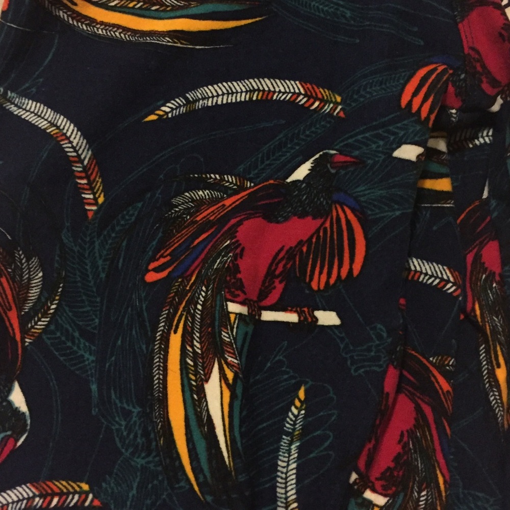 Gorgeous, tropical bird Print Leggings