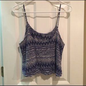 Patterned crop top