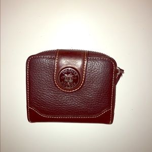 Dooney and Bourke brown leather wallet