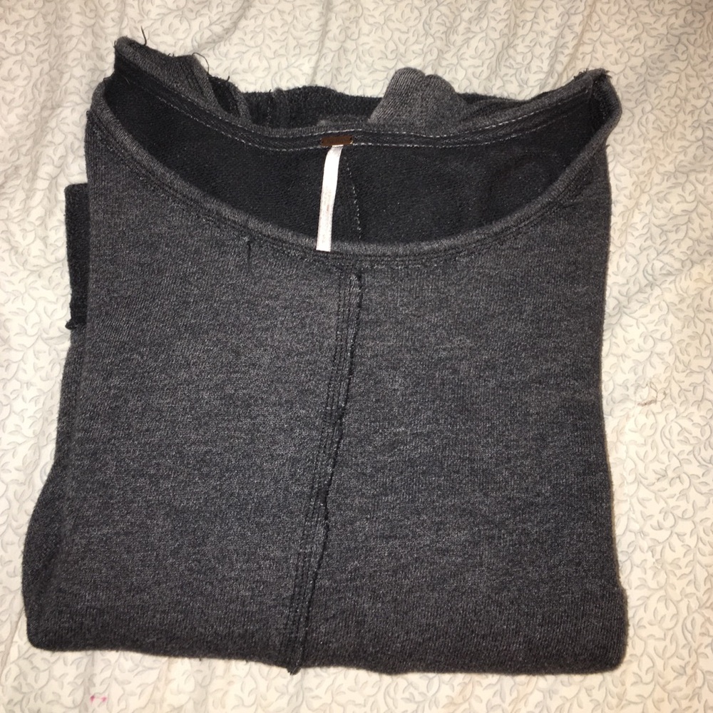 Free People Cold Shoulders Sweater