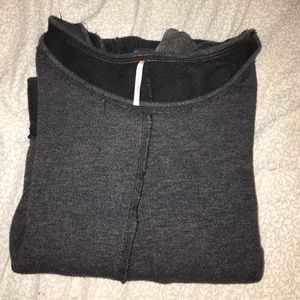 Free People Cold Shoulders Sweater