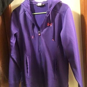 Under armor hoodie zip up