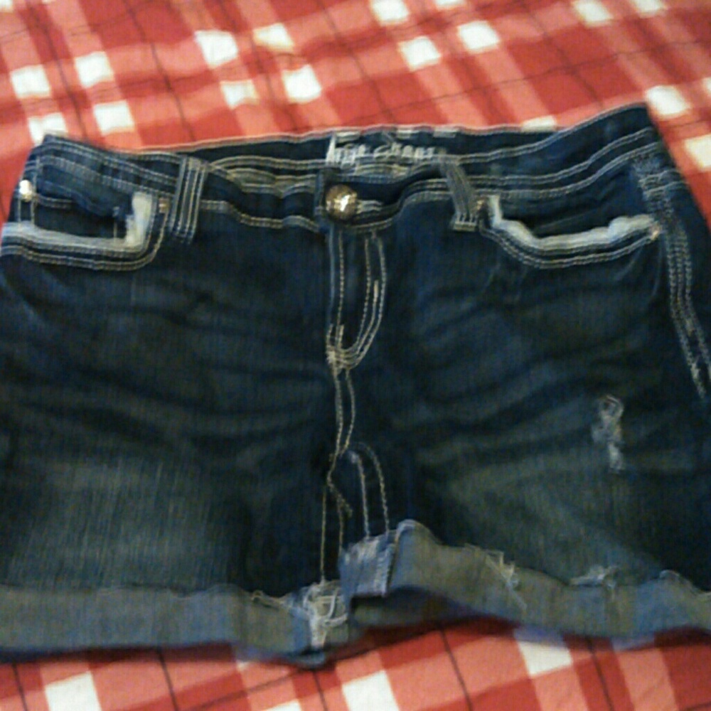Blue Jean high shorts