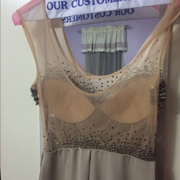 Sivalia Couture Beaded evening dress with tail - Picture 3 of 3