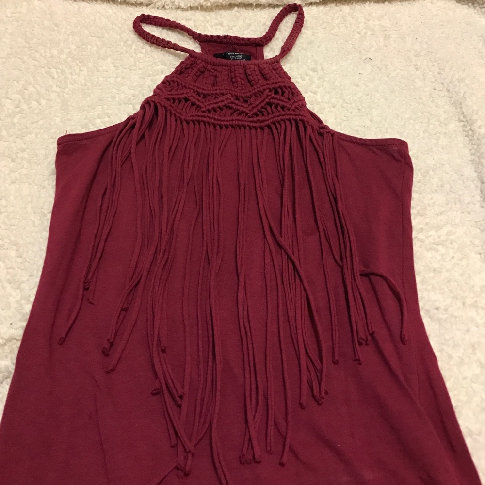 ⭕️SOLD⭕️Maroon dress