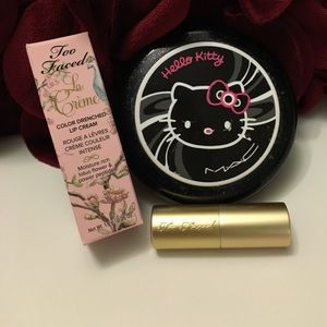 Mac Hello Kitty Blush & Too Faced La Creme