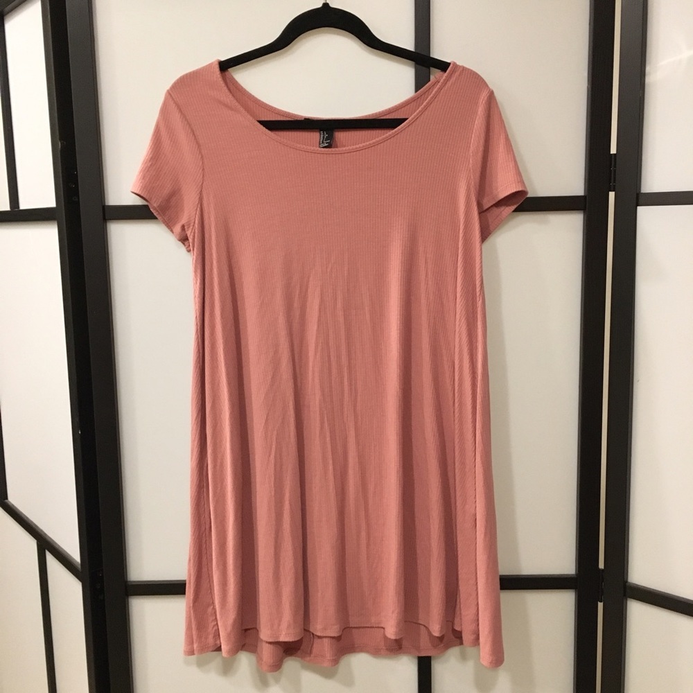 Rose/Blush Colored Babydoll Dress