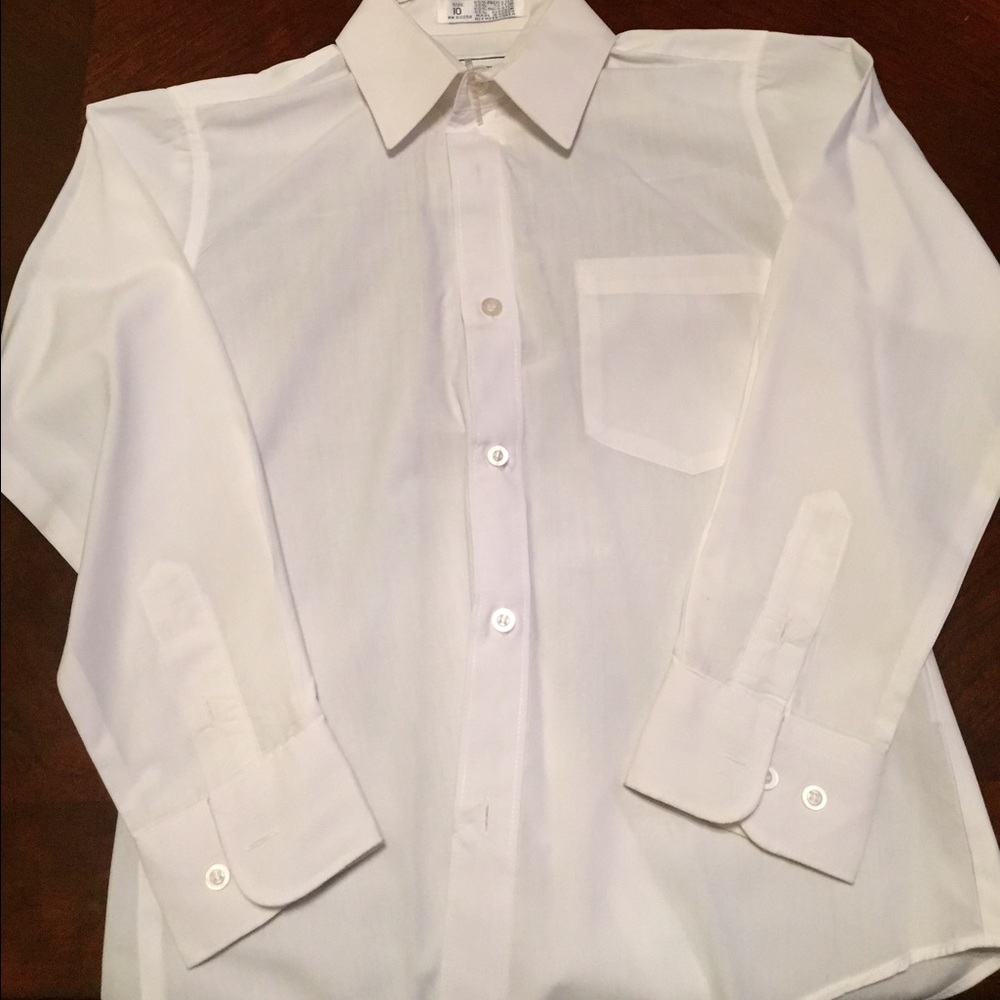 LITO'S CHILDREN WEAR BOY'S LONG SLEEVE DRESS SHIRT