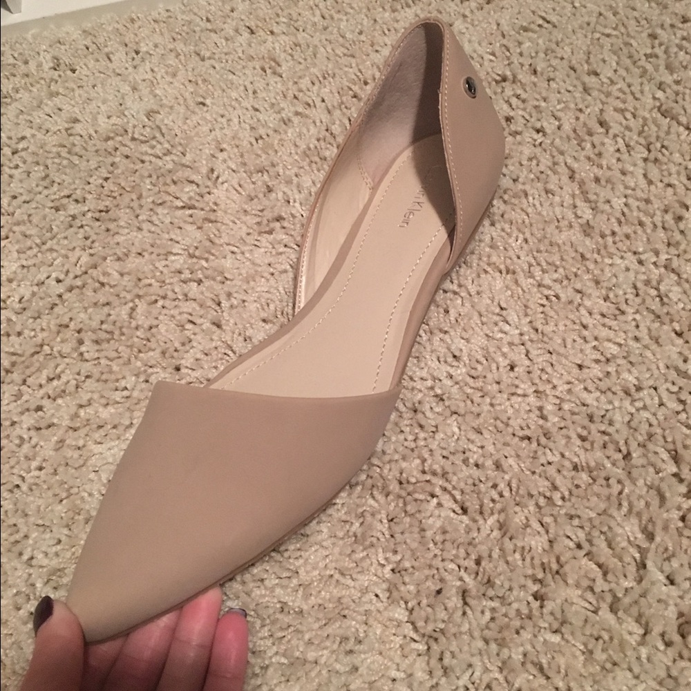 Calvin Klein flats