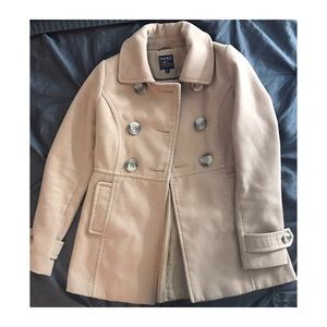 Paper Doll Tan Pea Coat