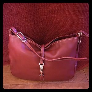 Red Coach purse - creed # g2k-7778
