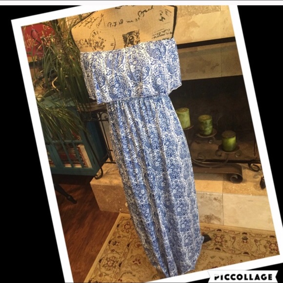 Boho maxi floral dress - Picture 4 of 4