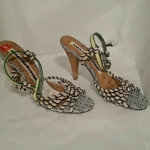 Harajuku Lovers Rope Sandals Heel